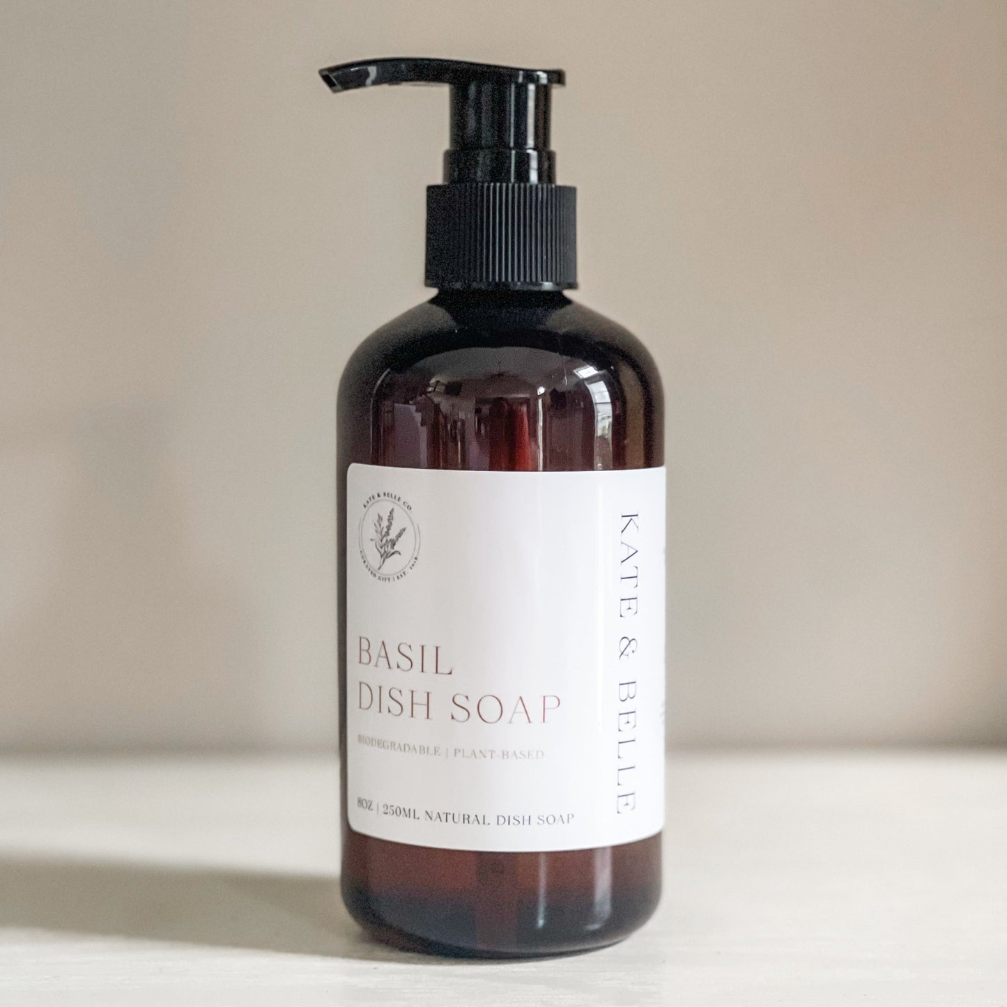 BASIL DISH SOAP • 8oz Dish Soap