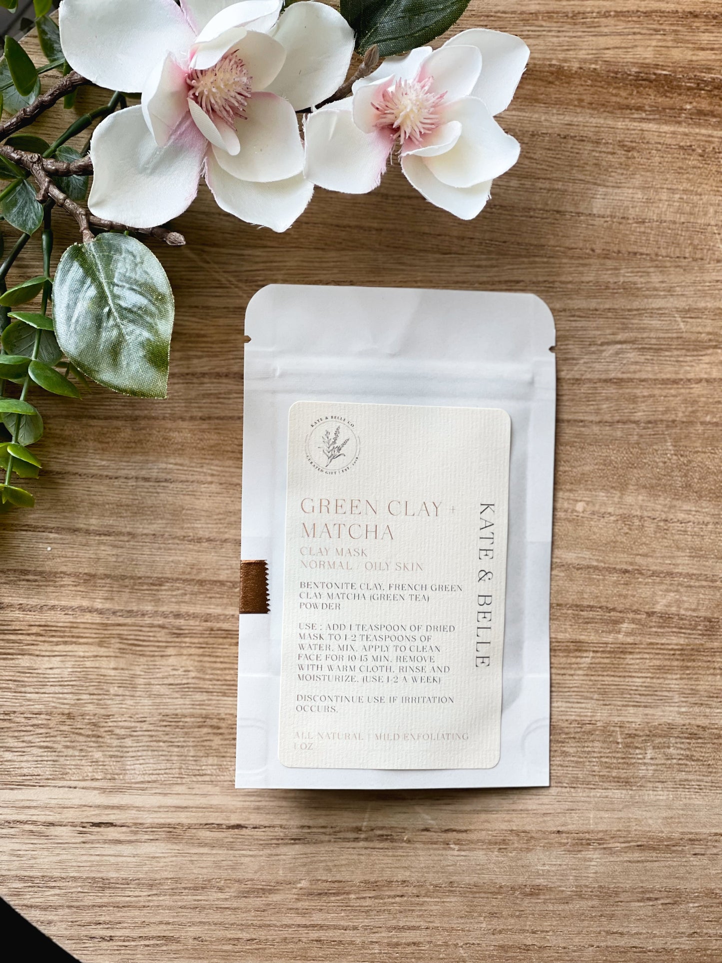CLAY MASK • GREEN CLAY & MATCHA