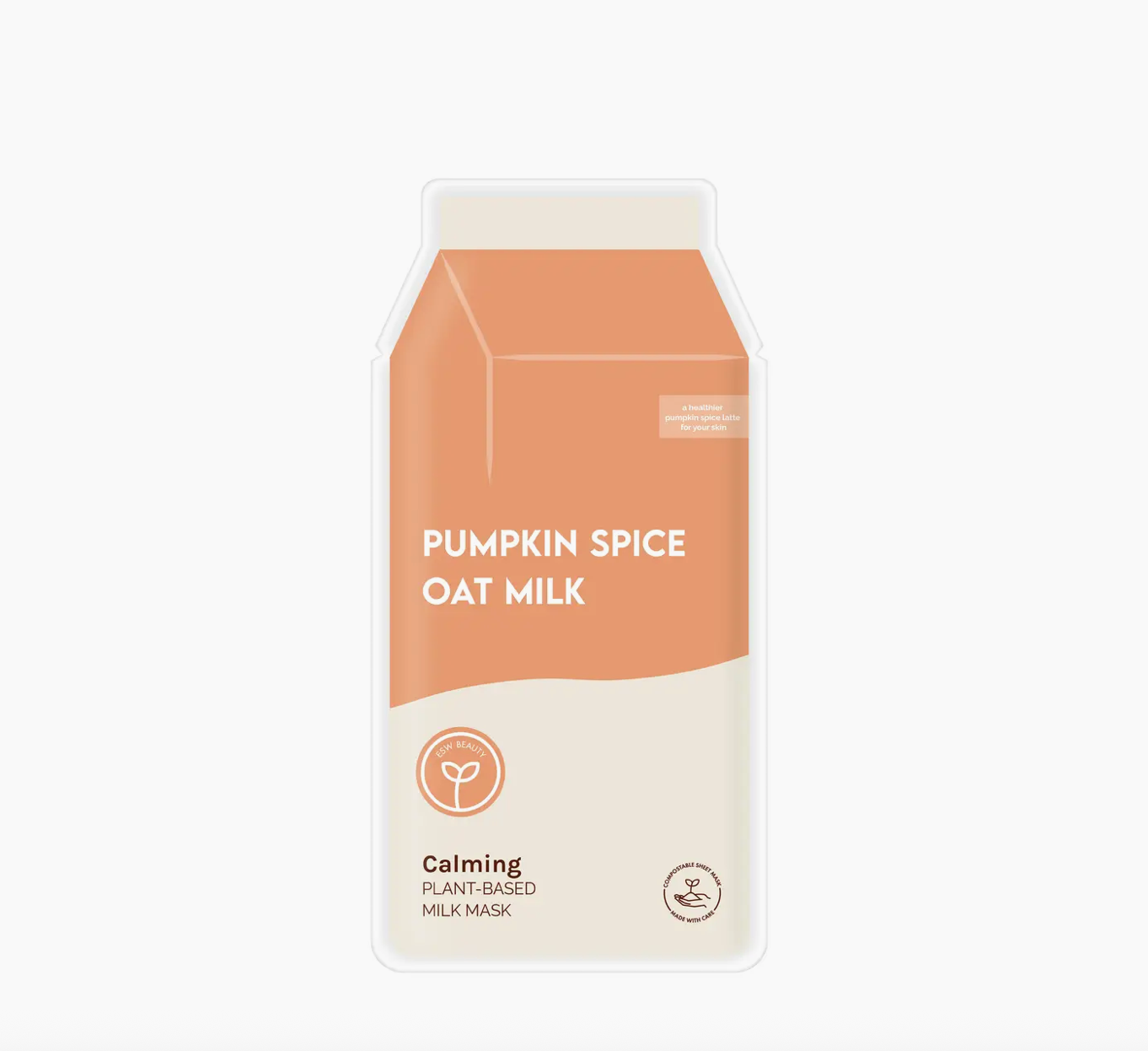 Pumpkin Spice Oat Milk • Sheet Mask
