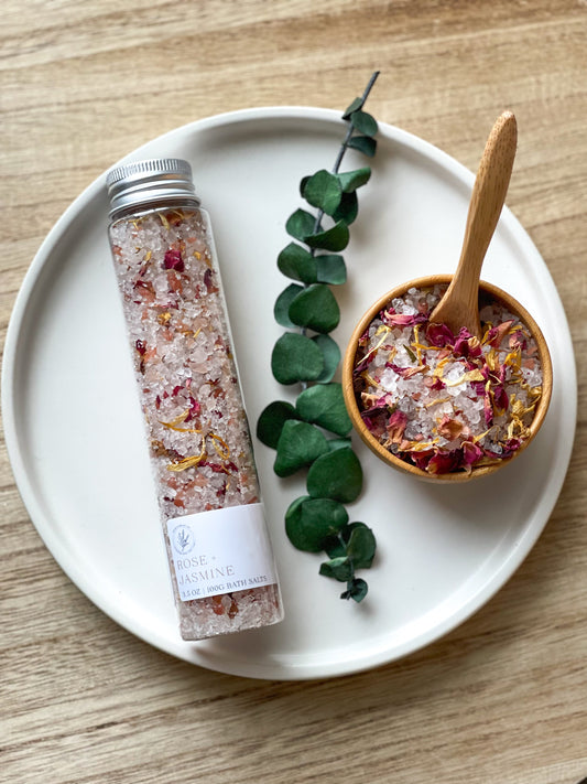 Bath Salts: Rose + Jasmine for the Ultimate Relaxation