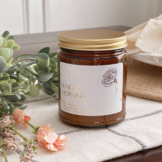SUNDAY MORNING • 9oz Candle