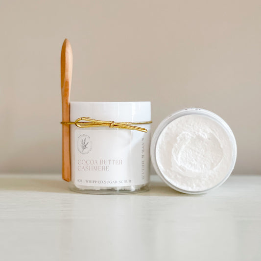 COCOA BUTTER CASHMERE • 4OZ WHIPPED SUGAR SCRUB