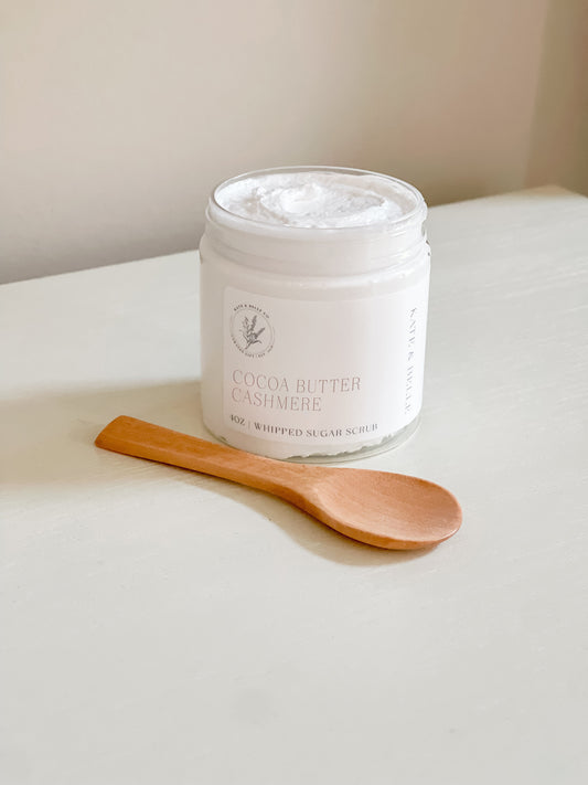 COCOA BUTTER CASHMERE • 4OZ WHIPPED SUGAR SCRUB