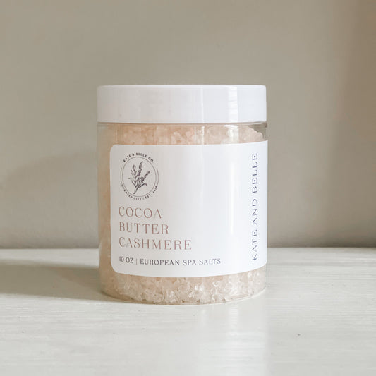 COCOA BUTTER CASHMERE • 10oz European Bath Salts