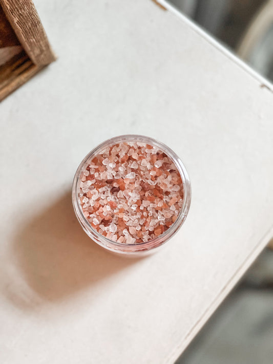 ROSE & HIBISCUS • 10oz Himalayan Pink Bath Salts