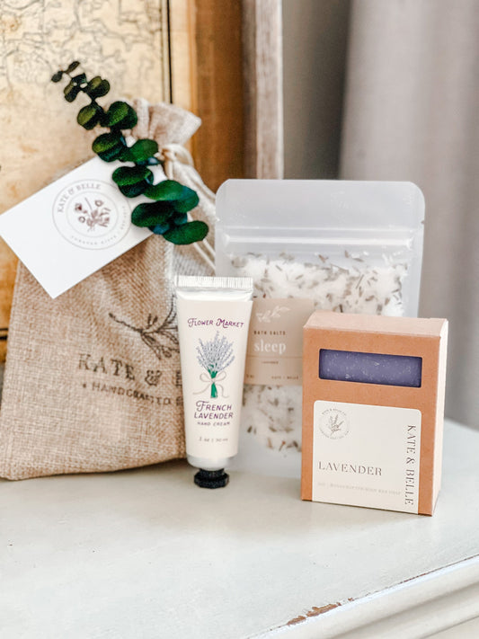LAVENDER SPA GIFT BAG