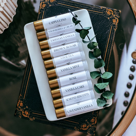 Assorted Lip Balm Flavors • All Natural Organic