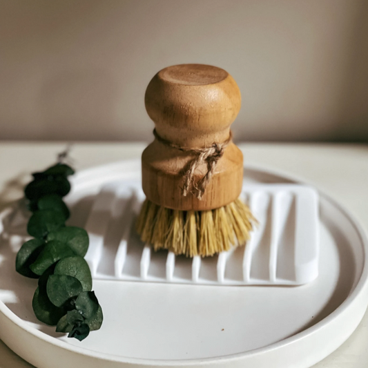 KITCHEN SISAL DISH BRUSH