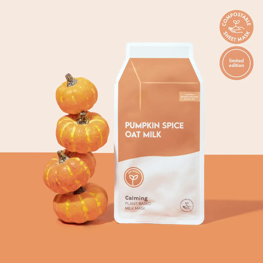 Pumpkin Spice Oat Milk • Sheet Mask