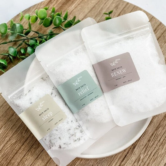 Assorted Bath Soaking Salts • 3OZ